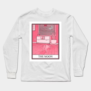 Moon Cat Tarot Long Sleeve T-Shirt